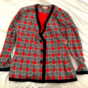 Talbots 100% Silk Vintage Blazer